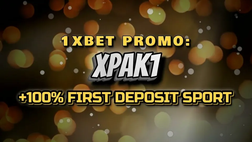 Does the 1xBet promo code XPAK1 really give +100% on first deposit?